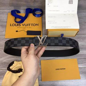 Louis Vuitton Graphite Belt